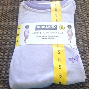 Girls 4 peice pajamas (14)